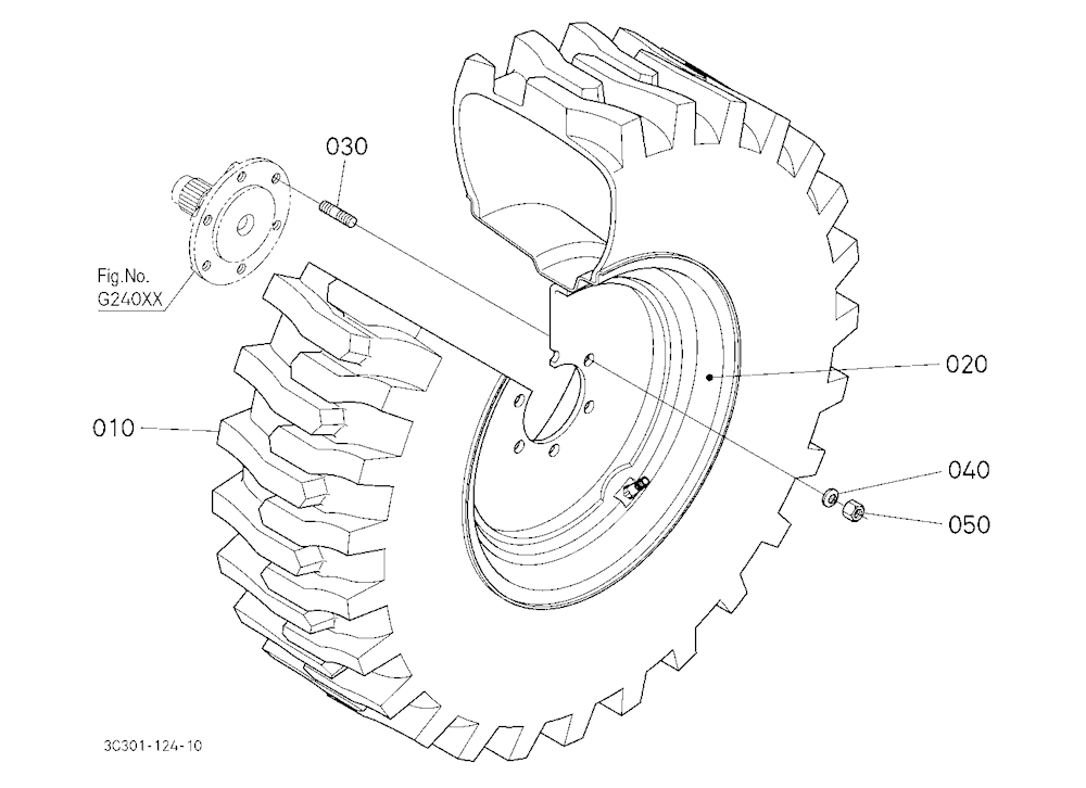 Front Wheel (12.5/80-18 R4)