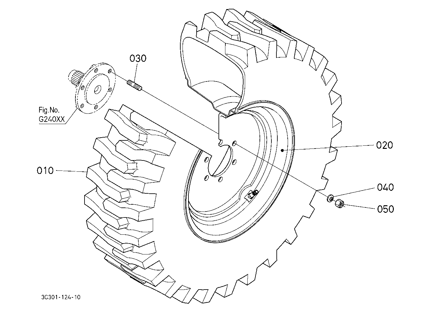 Front Wheel (12.5/80-18 R4)