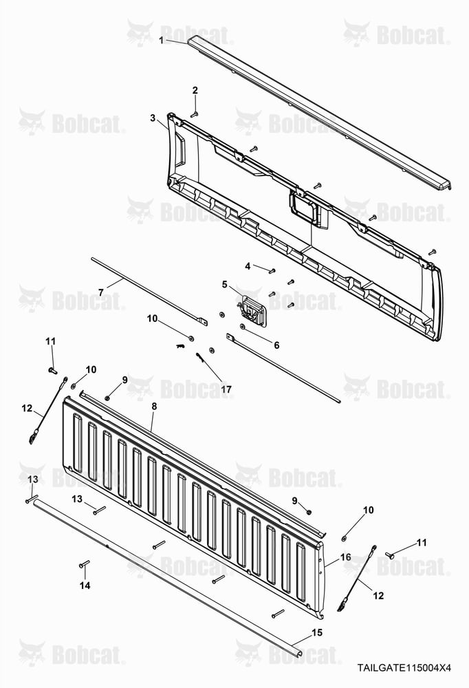 BODY, Tailgate ASSY