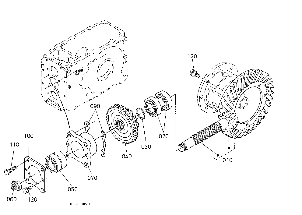 Spiral Bevel Pinion