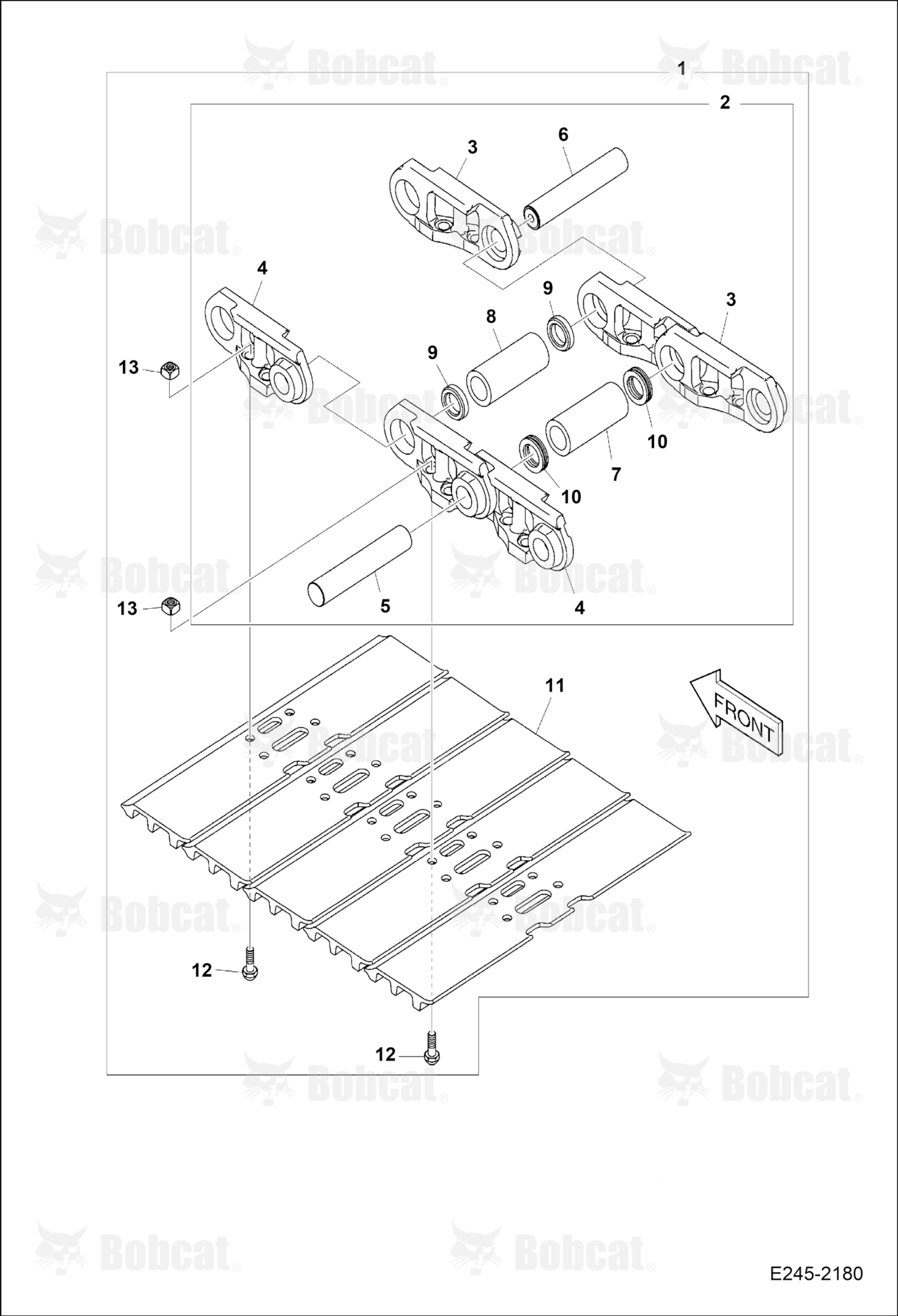 Track Shoe ASSY (800G)