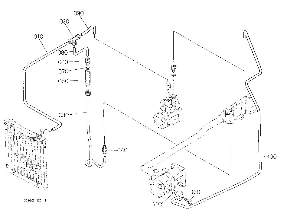 Hydraulic Pipe (Delivery) 2