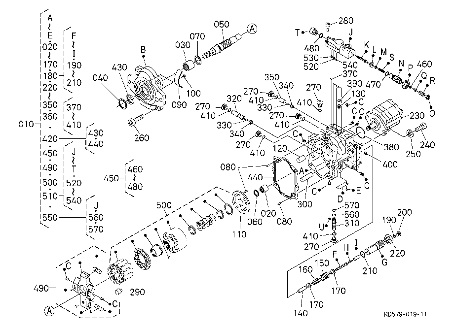 Piston Pump (Component Parts)
