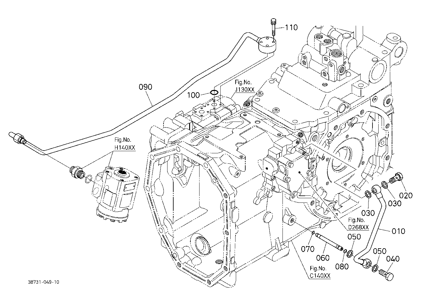 Hydraulic Oil Line (Steering)