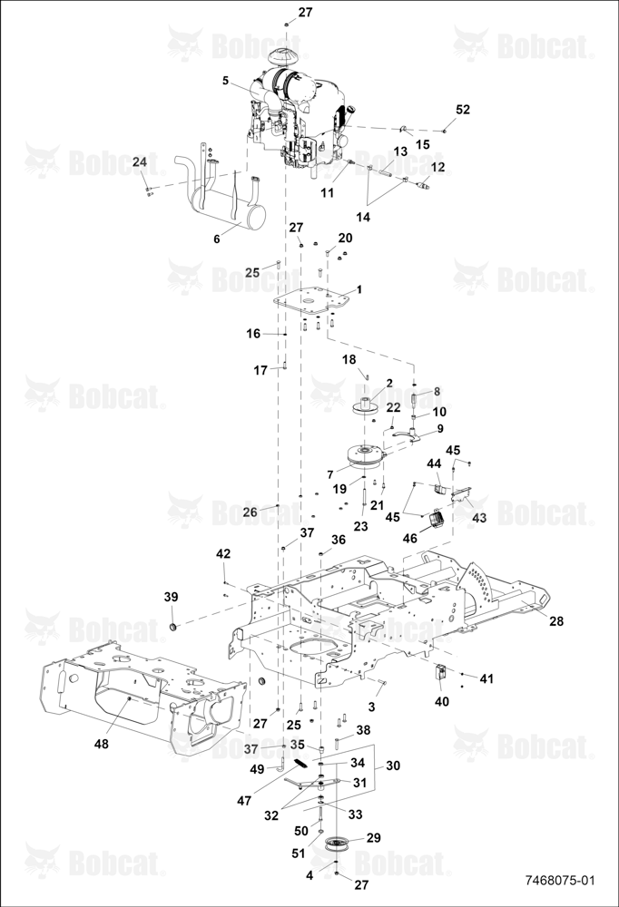 Engine Deck Assembly