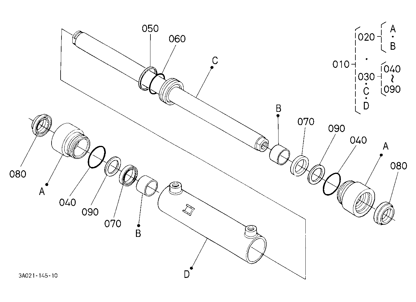 Steering Cylinder [Component Parts]