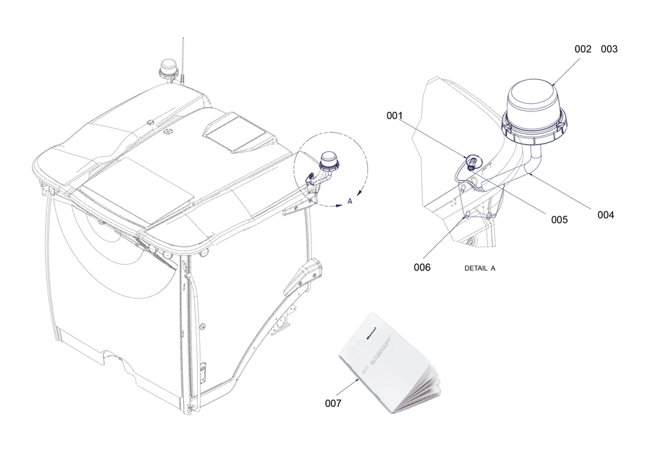 Dia Kit - Rotating Beacon Light (Lh/Rh)