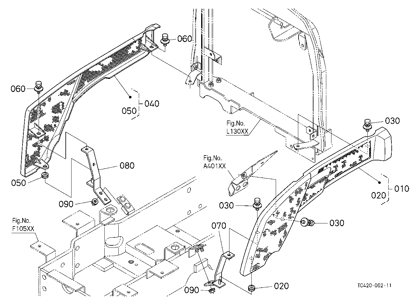 Hood (Bonnet) Side Cover