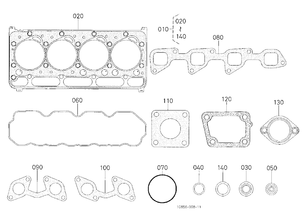 Upper Gasket Kit