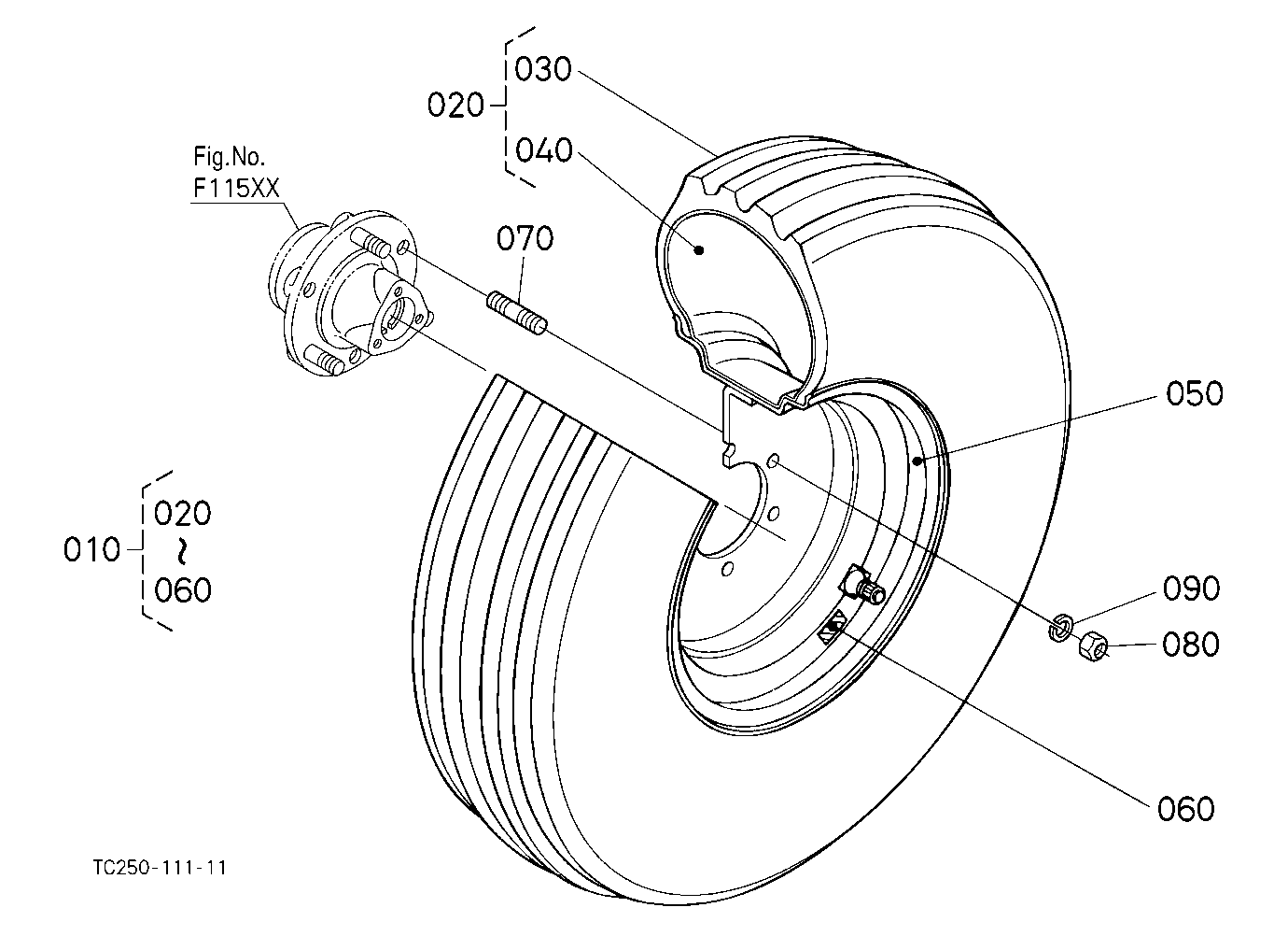 Front Wheel (7.5L-15)