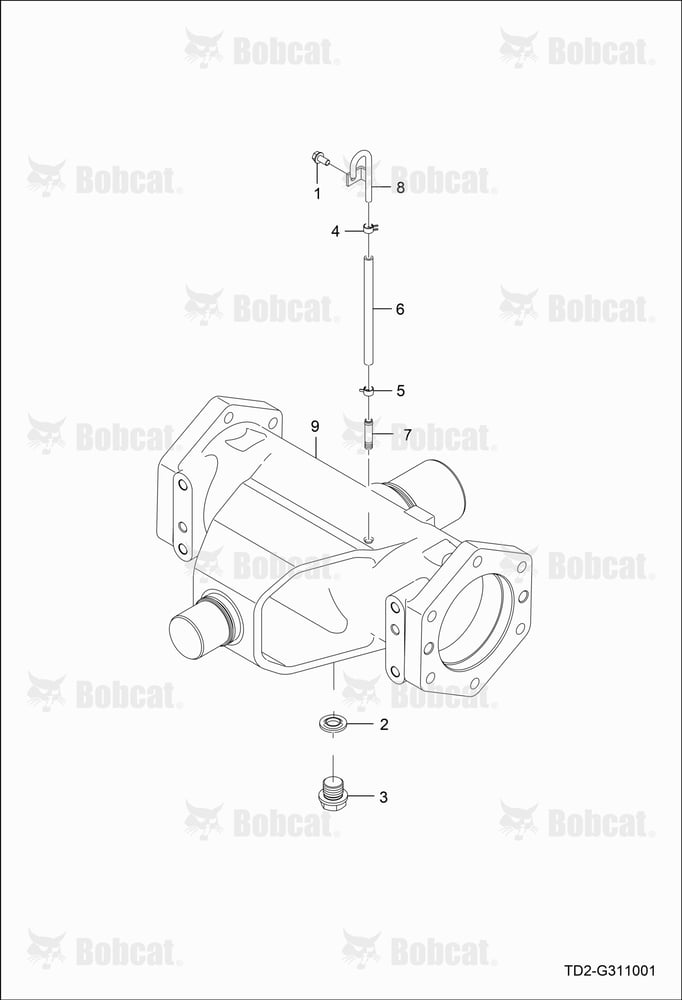 Front Axle Support Group