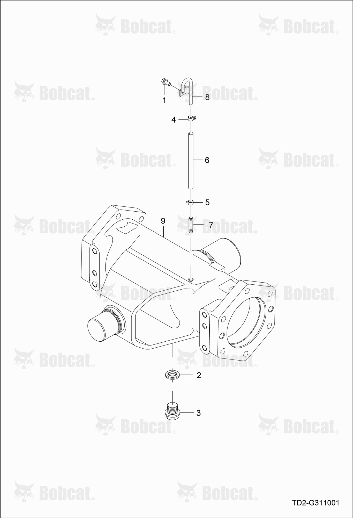 Front Axle Support Group