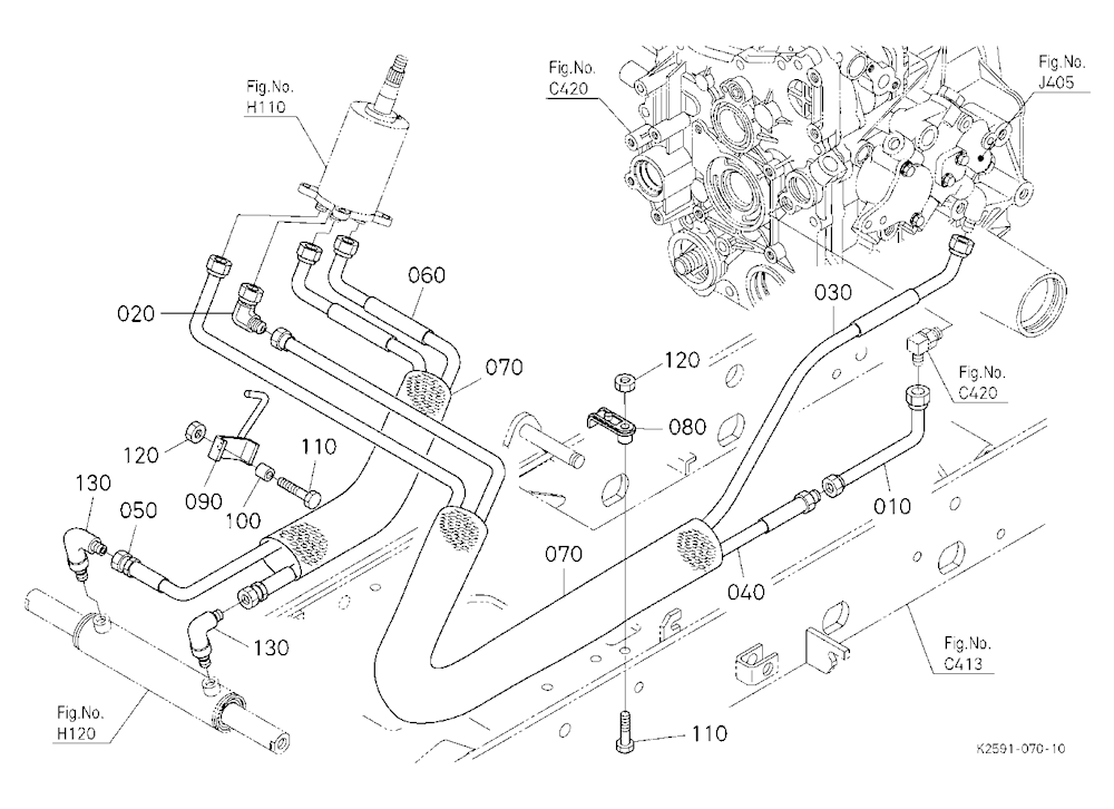 Hydraulic Oil Line(Steering)