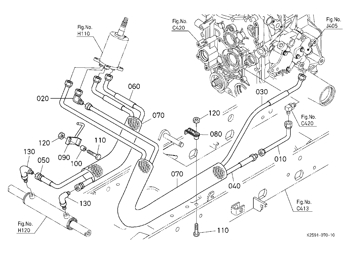 Hydraulic Oil Line(Steering)