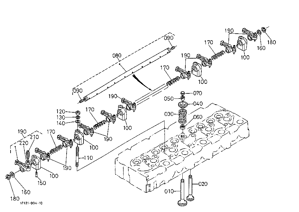 Valve And Rocker Arm