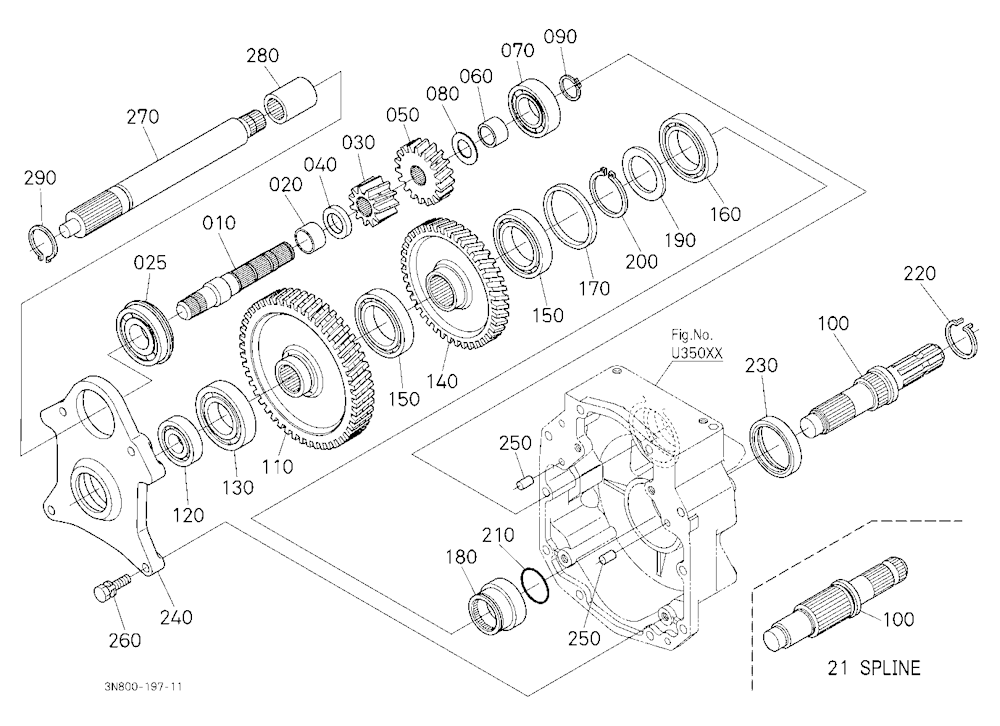 Pto (540/1000) Conversion Kit (Gear) [Except [Shdc