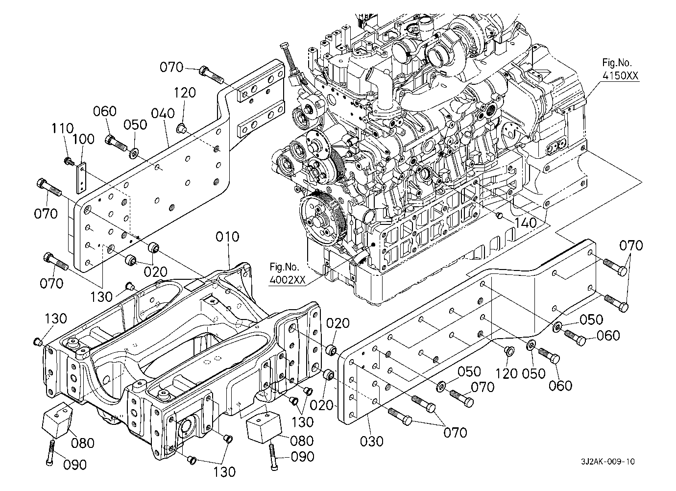 Front Axle Frame [W/O Front Suspension] [W/O Front