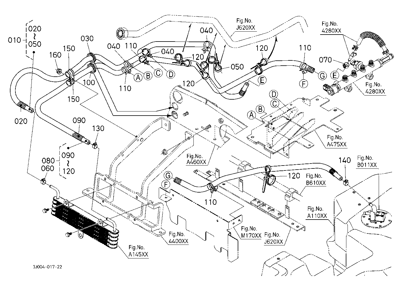 Fuel Pipe (Fuel Cooler)