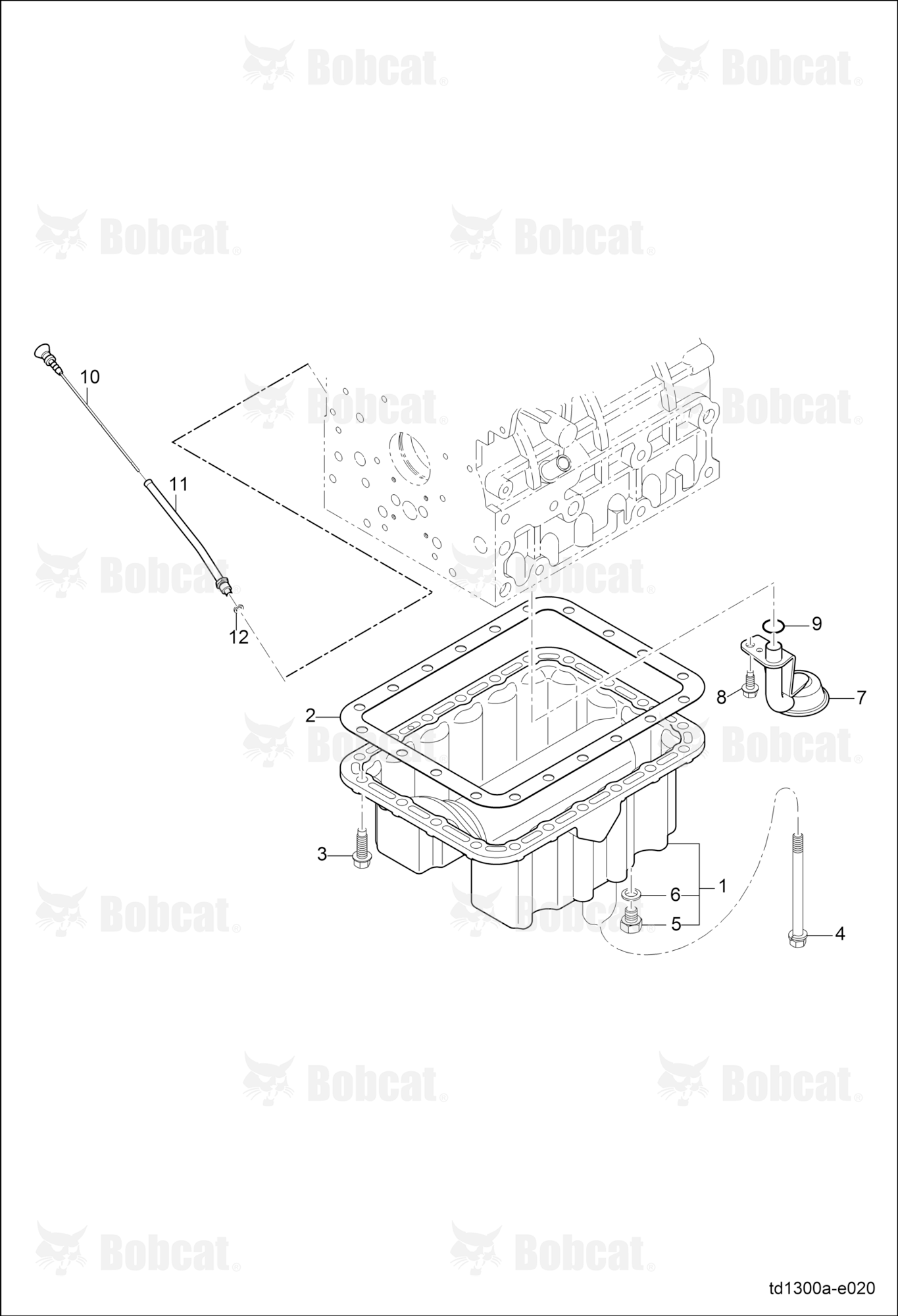Oil Pan Group  A59B11001 & Above