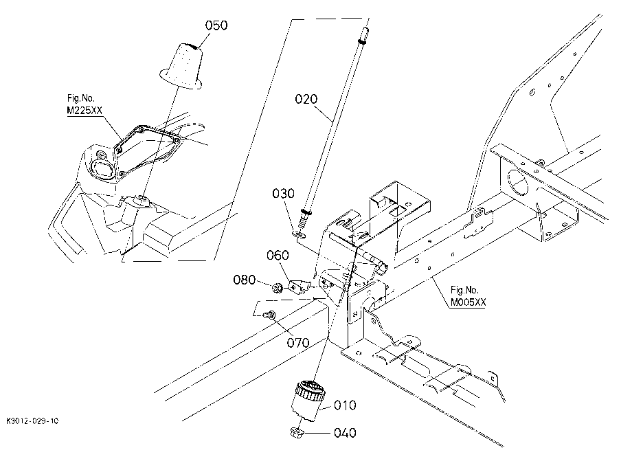 Mower Jump Lever