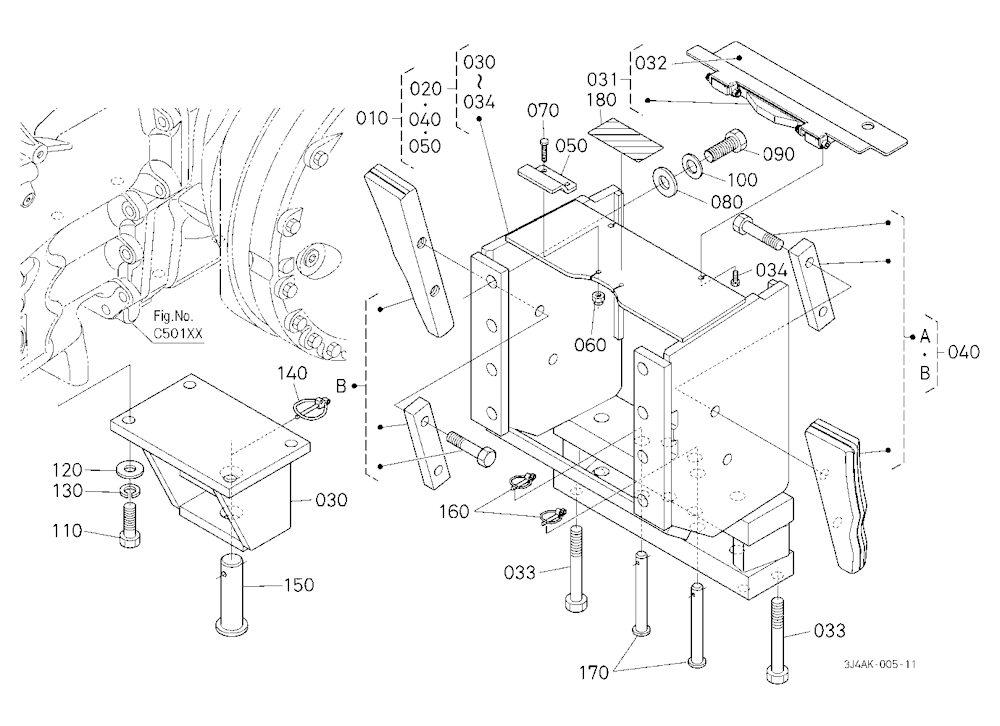 Drawbar Bracket