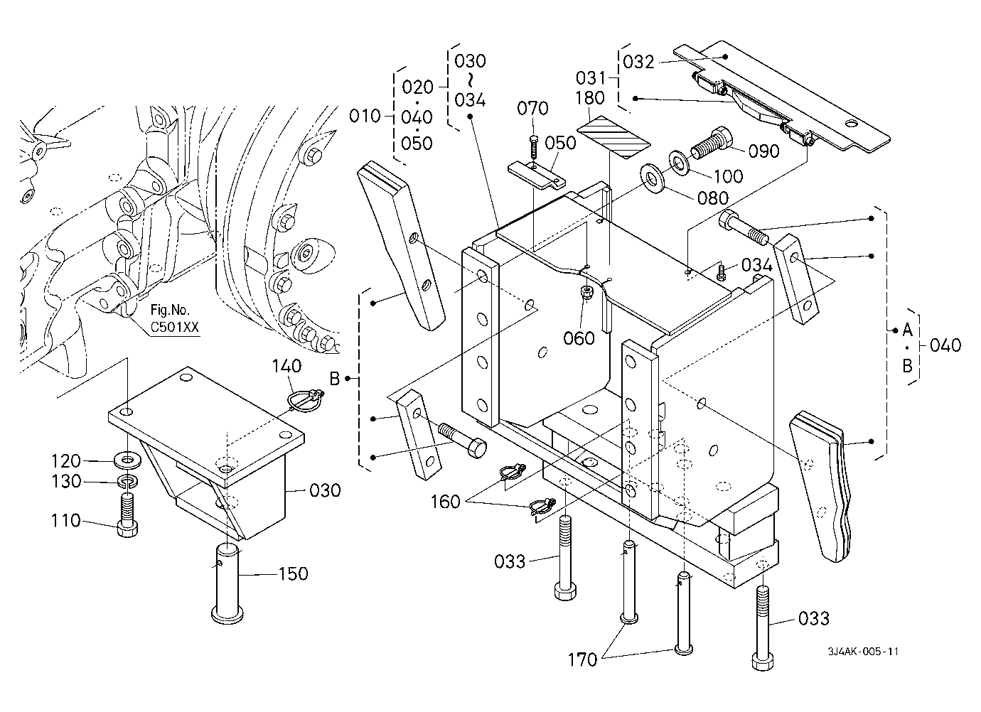 Drawbar Bracket