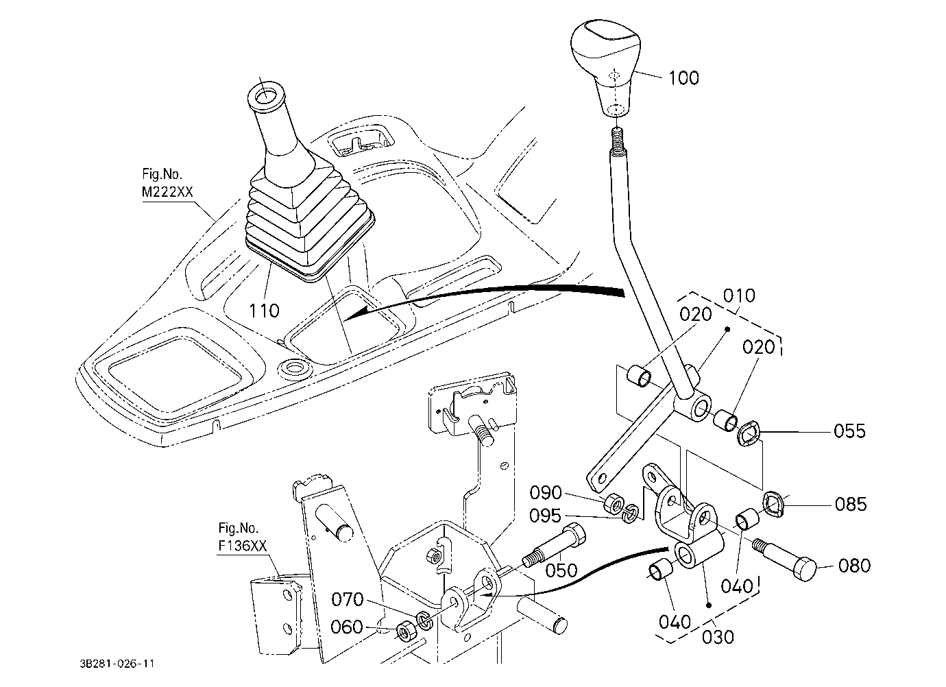 Main Gear Shift Lever