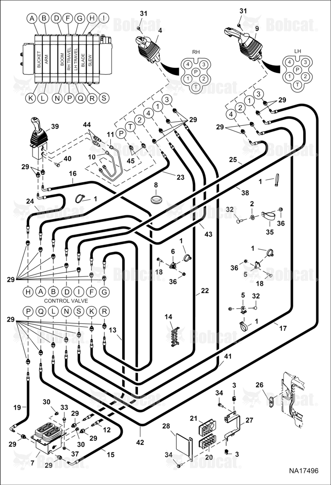 Hydraulic Circuitry (Pilot W/O JPS)