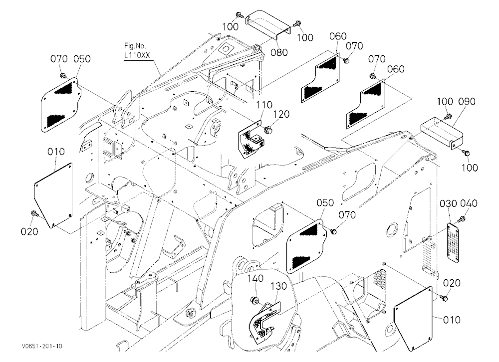 Frame Cover (Upper Rear)