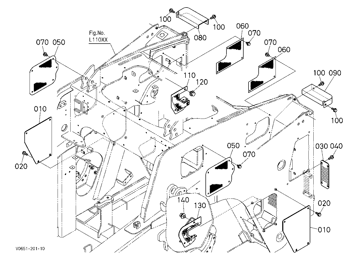 Frame Cover (Upper Rear)