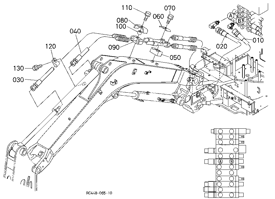 Oil Piping (Arm)