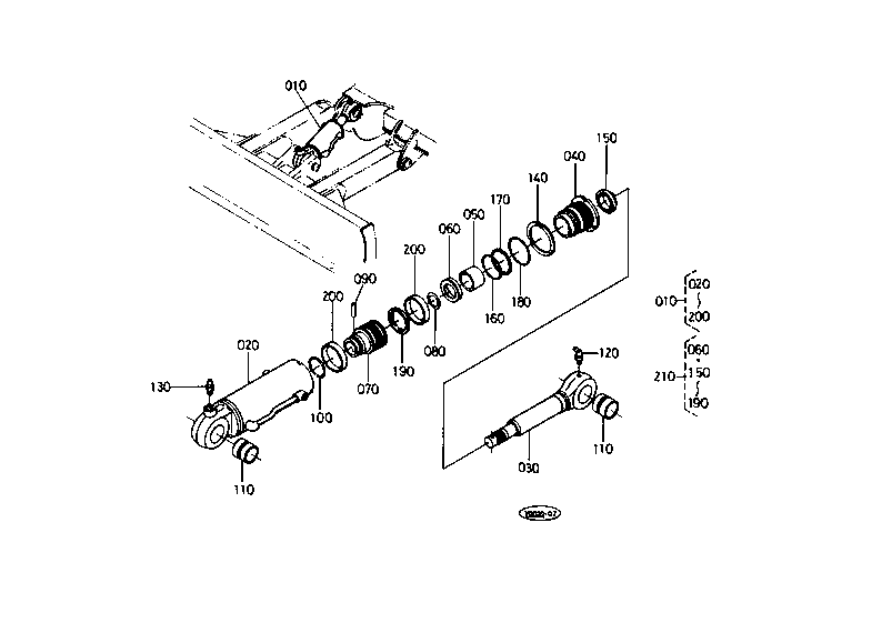 Dozer Cylinder and Component Parts