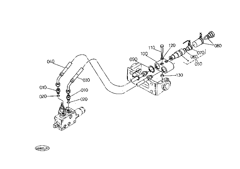 Aux.Control Valve Hose