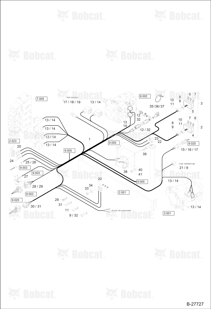 Electric Installation - Rear Chassis