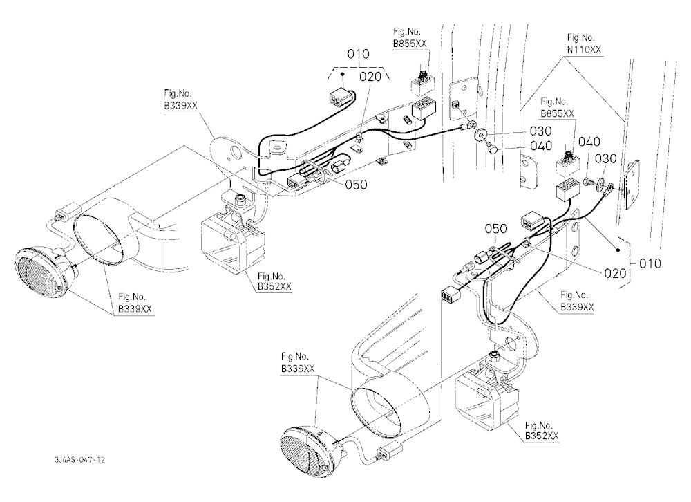 Electrical Wiring (Front Pillar)