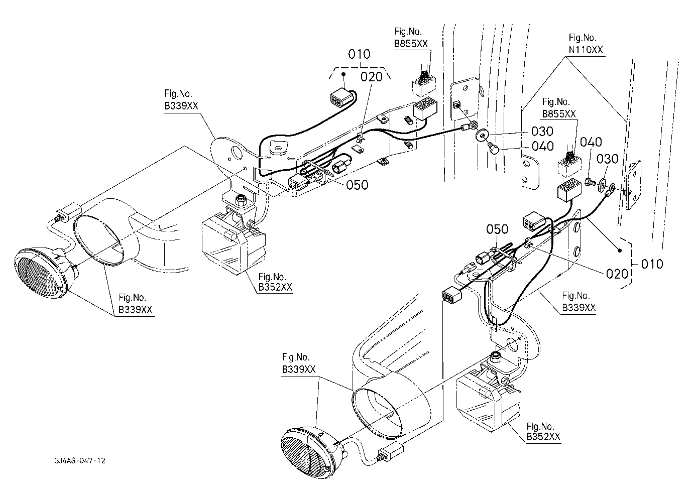 Electrical Wiring (Front Pillar)