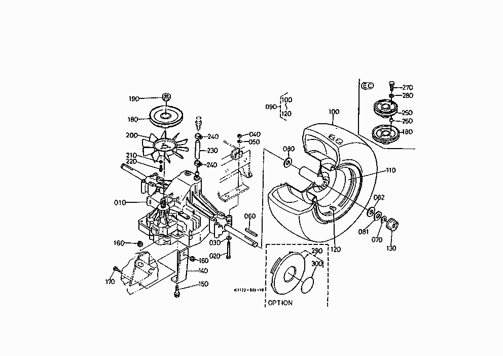 HST/REAR WHEEL