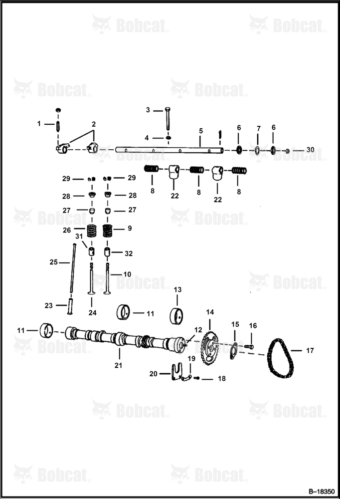 Valve Train (Ford Engine)