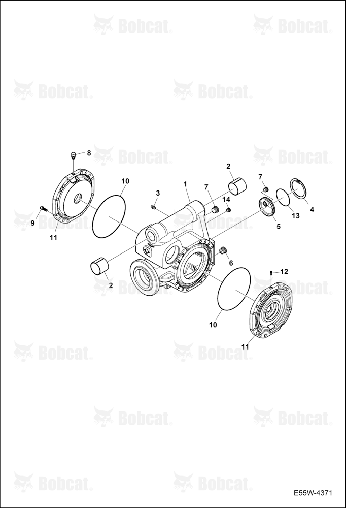 Housing (Front Axle)  AEFB11102 - AEFB11307