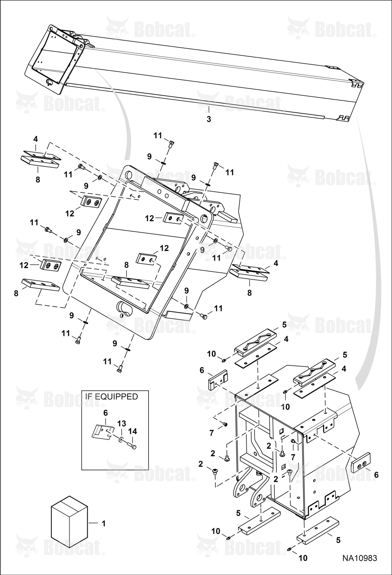 Intermediate Boom (Replacement)  363212001 & Above, 363912001 & Above