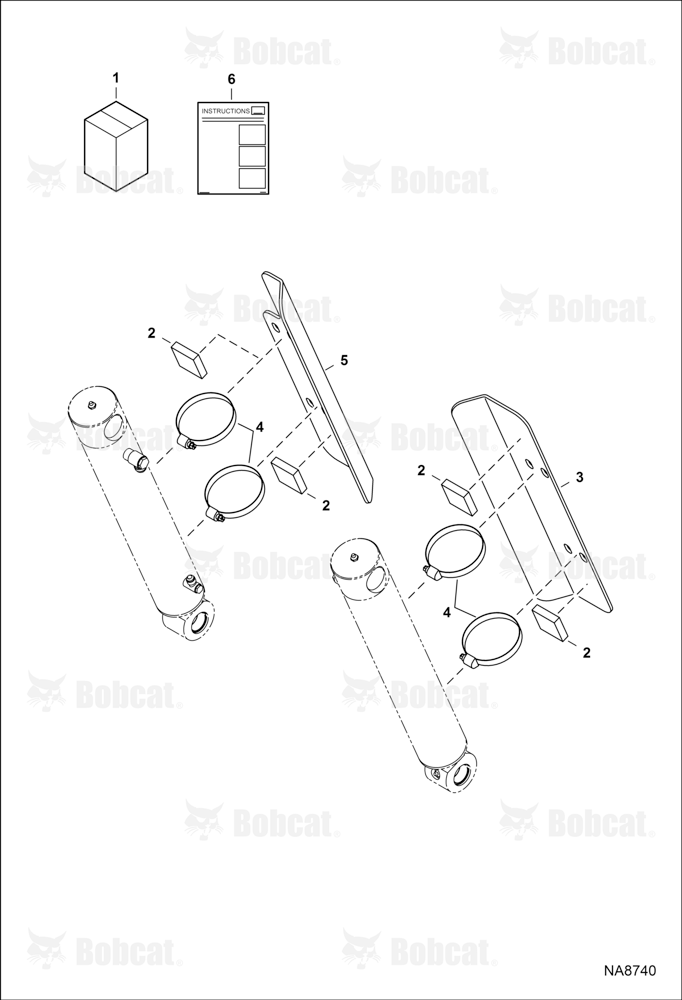 Shield Kit (Tilt Cylinder)