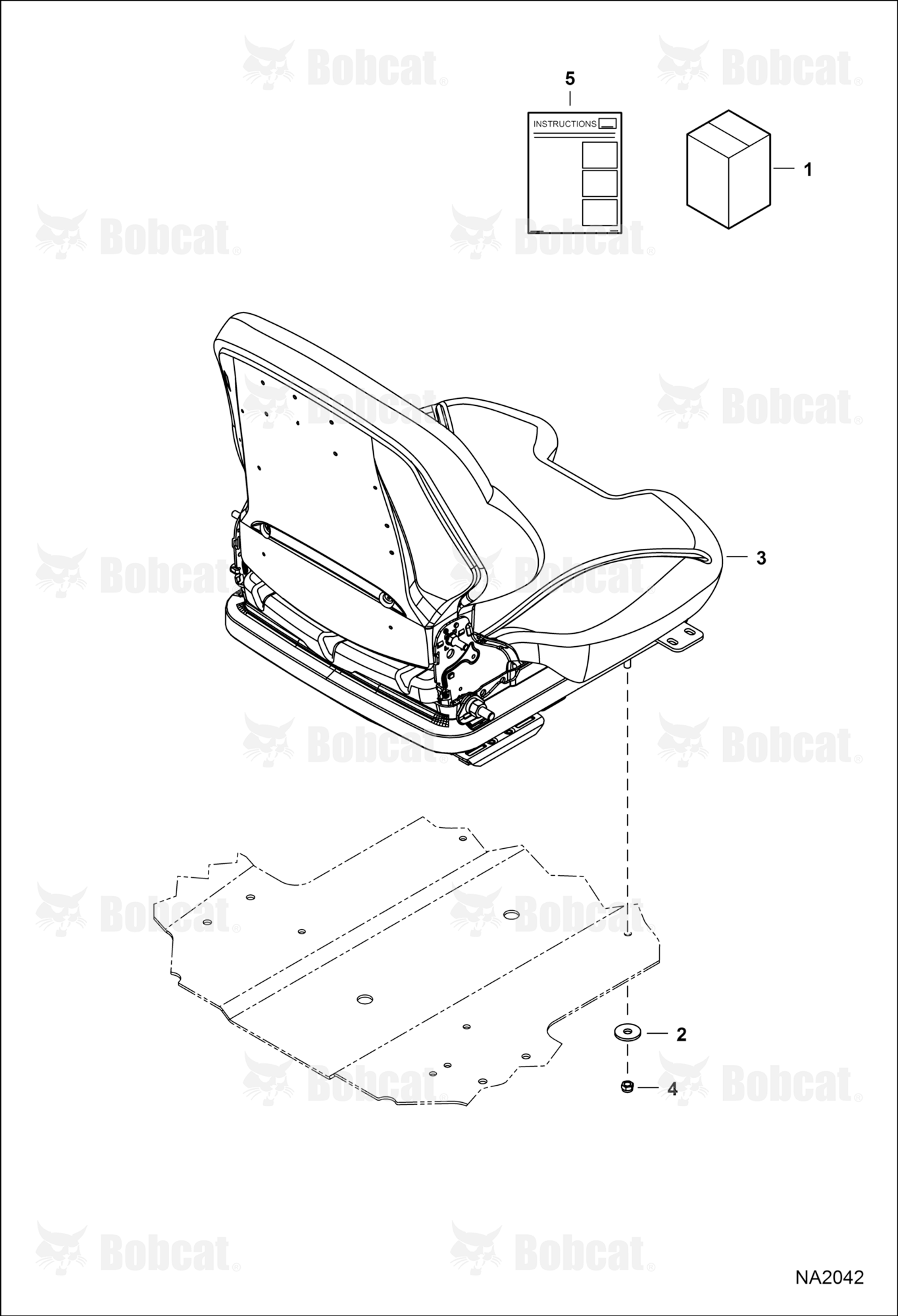 Seat Kit - 80 mm (Suspension)
