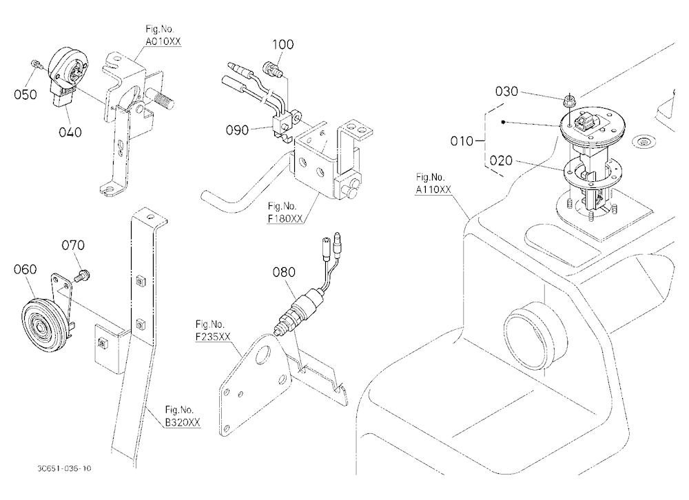 Sensor (Fuel Unit/Accelerator)