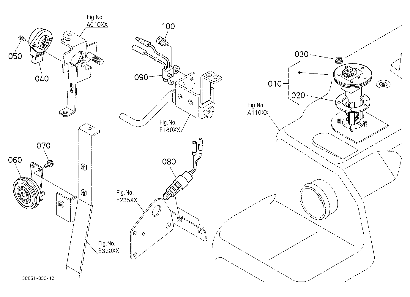 Sensor (Fuel Unit/Accelerator)