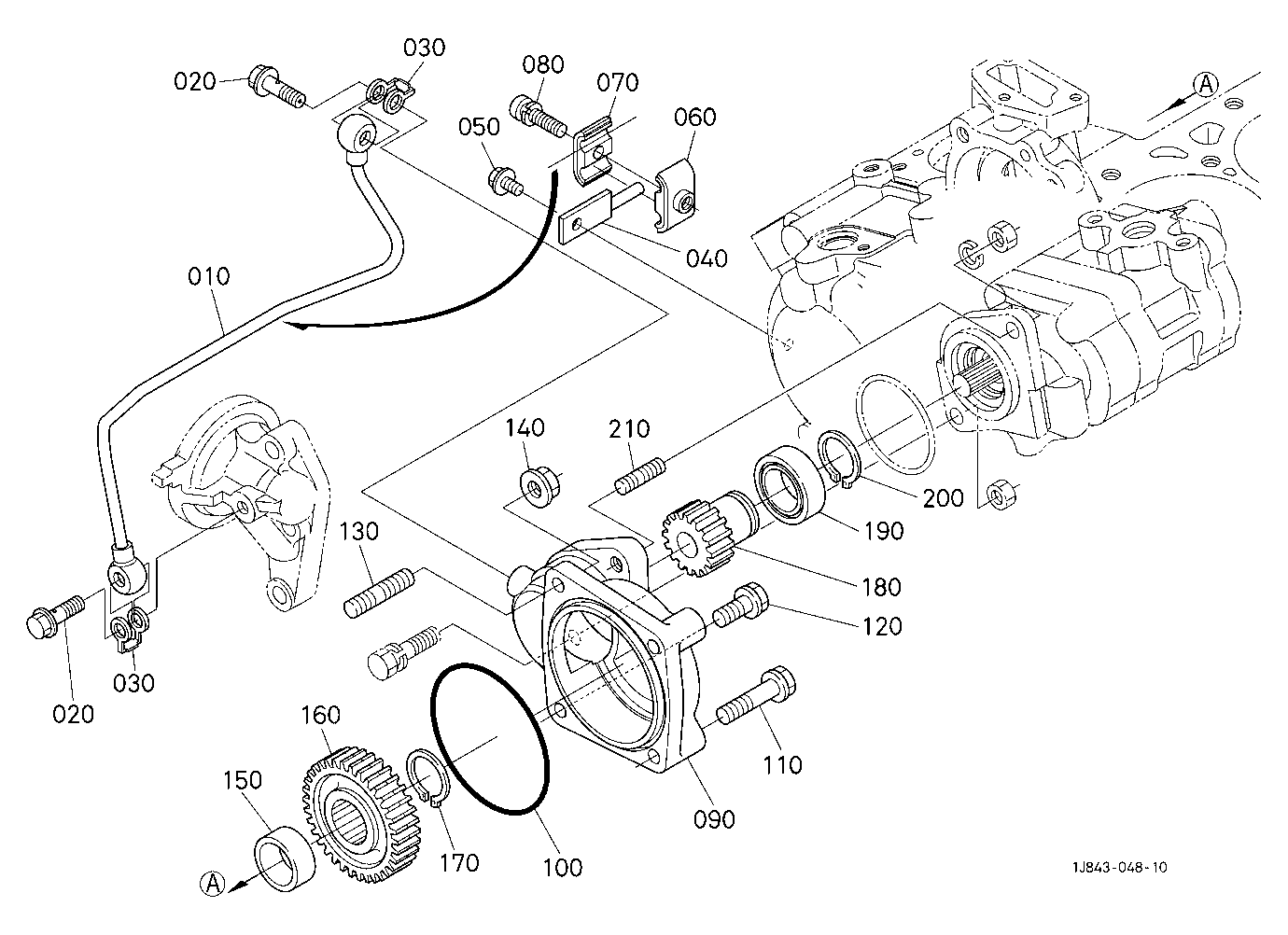 Hydraulic Pump Holder