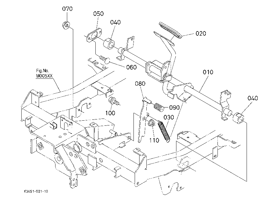 Parking Brake Pedal