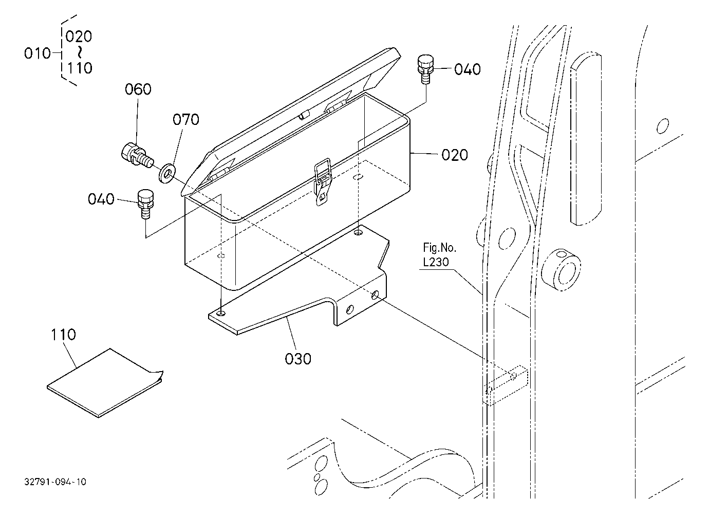 Tool Box Kit (W/G No.L9476) [Option]