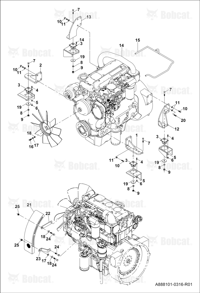 Engine and Its Connections