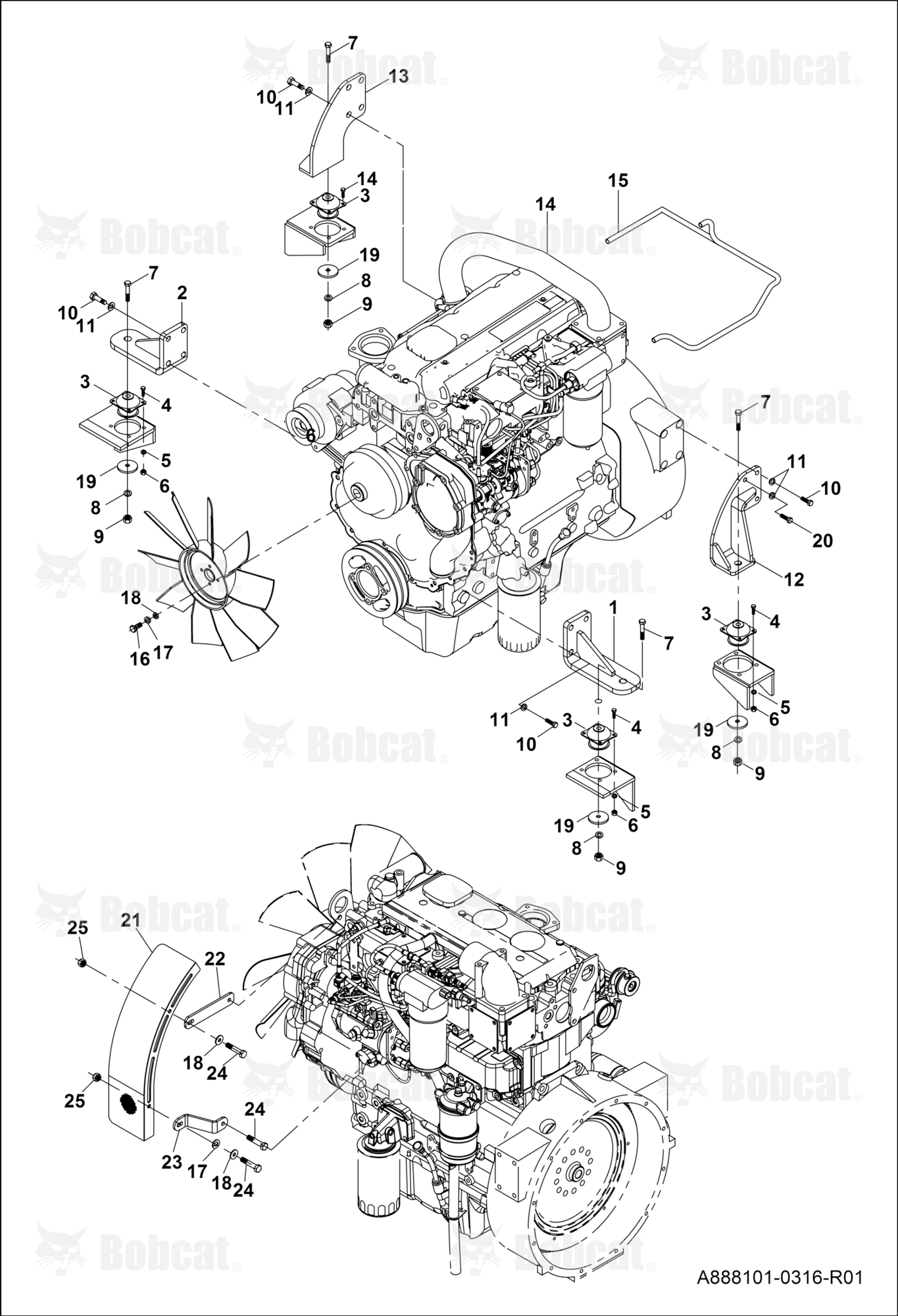 Engine and Its Connections