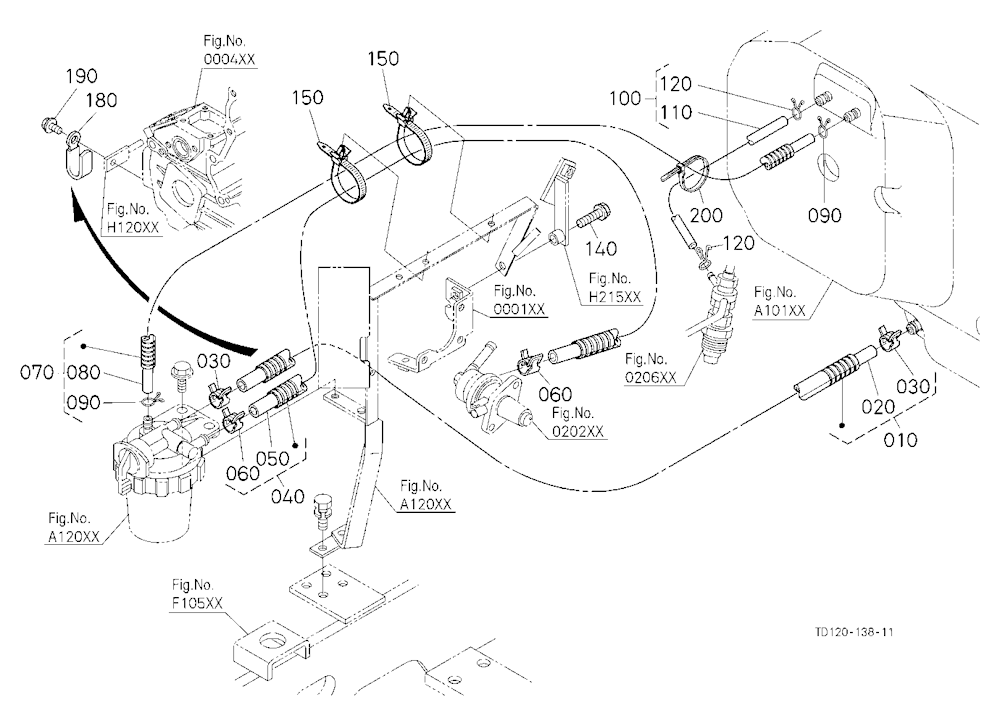 Fuel Pipe And Fuel Filter